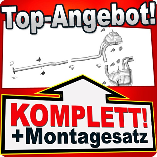 Auspuff für mini cooper - cooper, 1.6