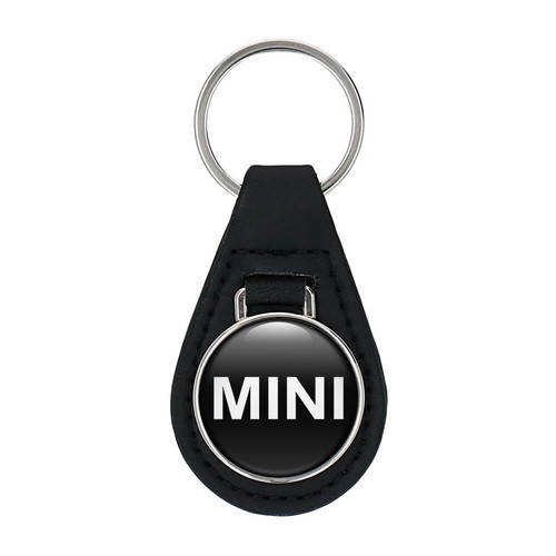 Leder schlüsselanhänger mini - leder,